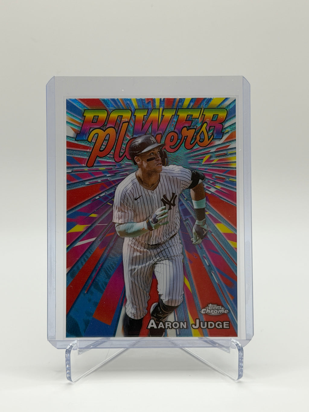 Aaron Judge Topps Chrome Power Player PP-1 2025