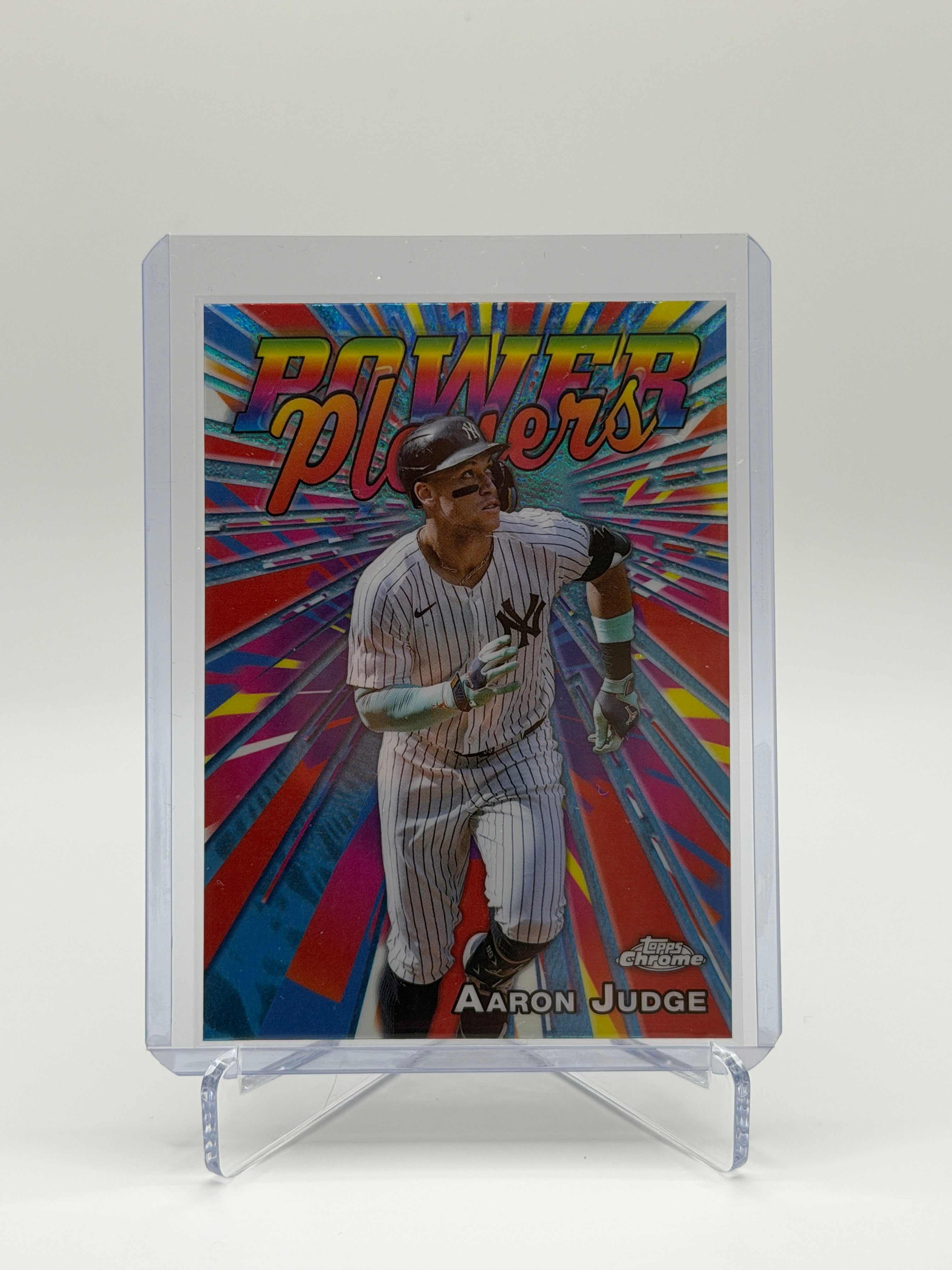 Aaron Judge Topps Chrome Power Player PP-1 2025