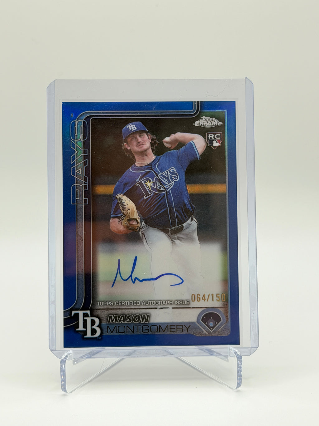 Mason Montgomery RC Auto On Card /150 Topps Chrome 2025