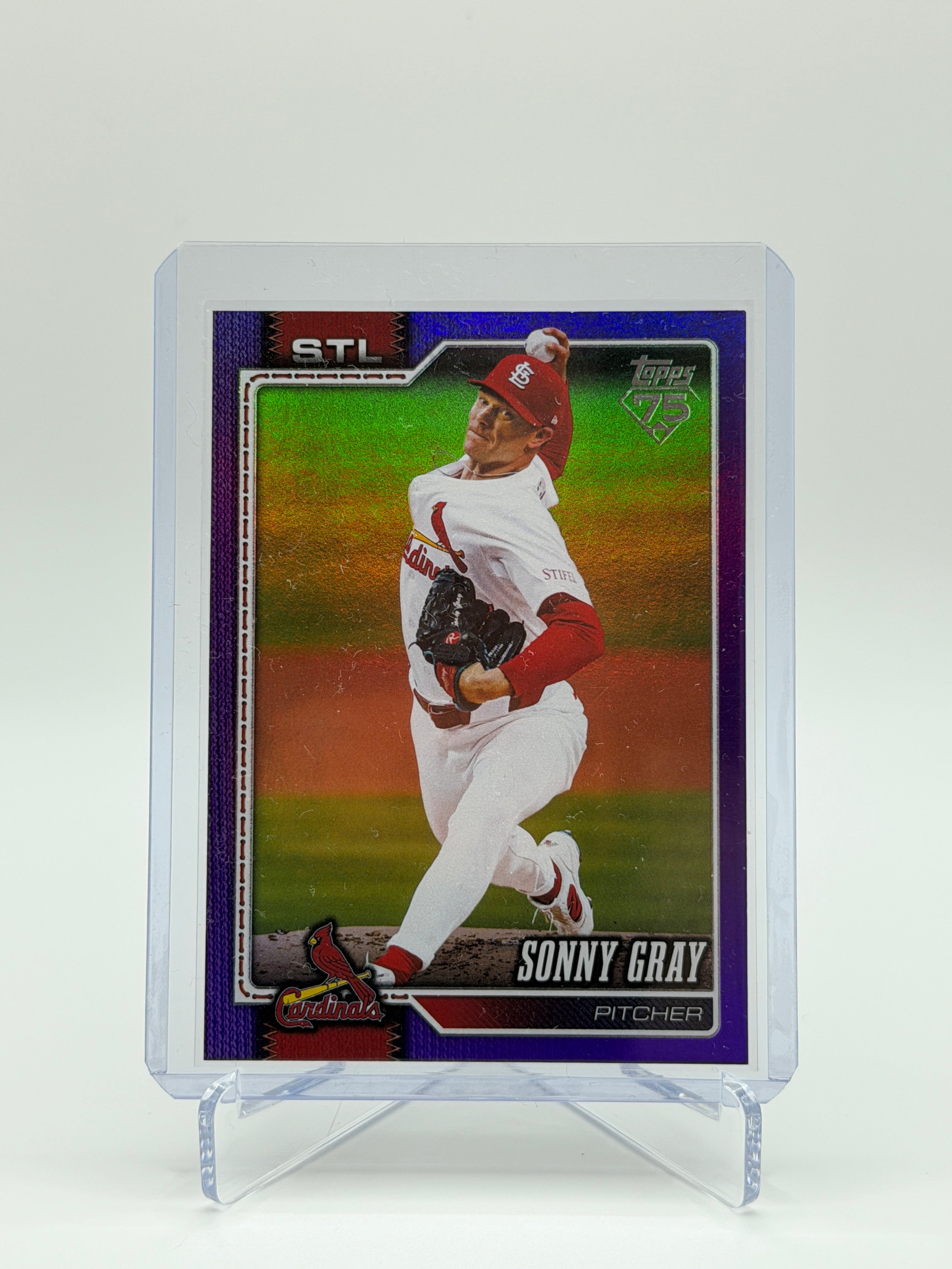 Sonny Gray Purple Foil /250 Topps Series 1 #40 2026