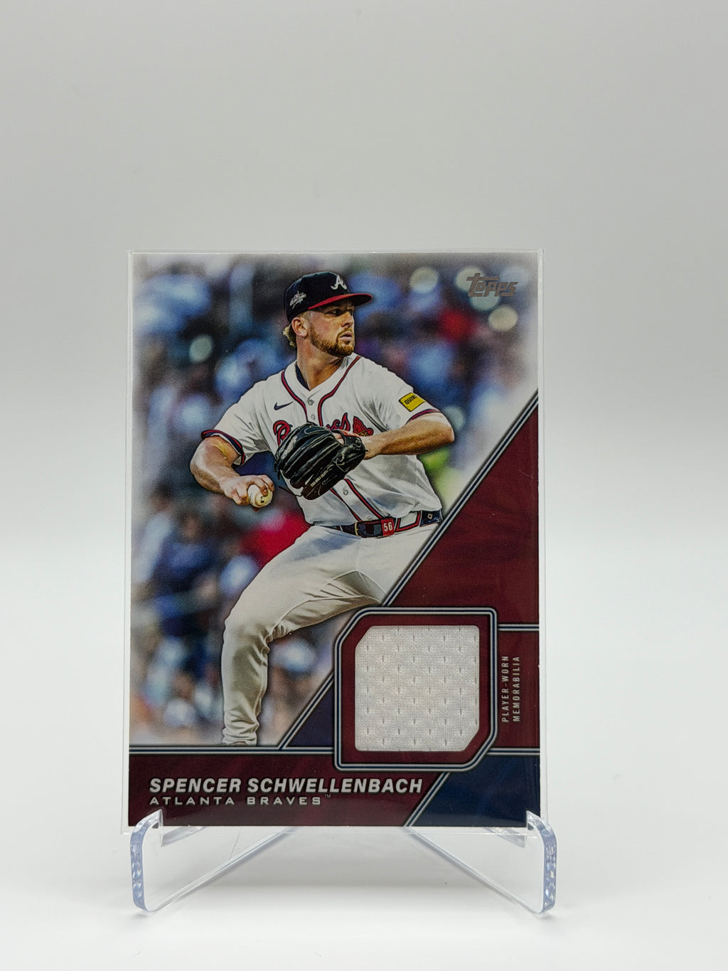 Spencer Schwellenbach Topps Series 1 Game Used Patch MLM-SSC 2026