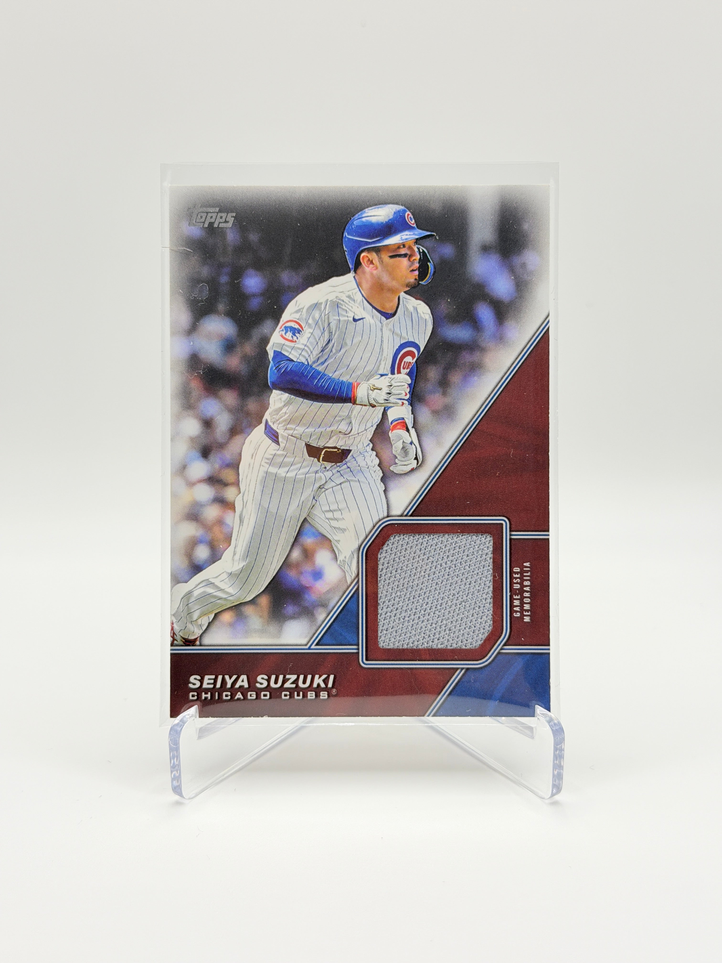 Seiya Susuki Game Used Patch Relic #MLM-SS 2026