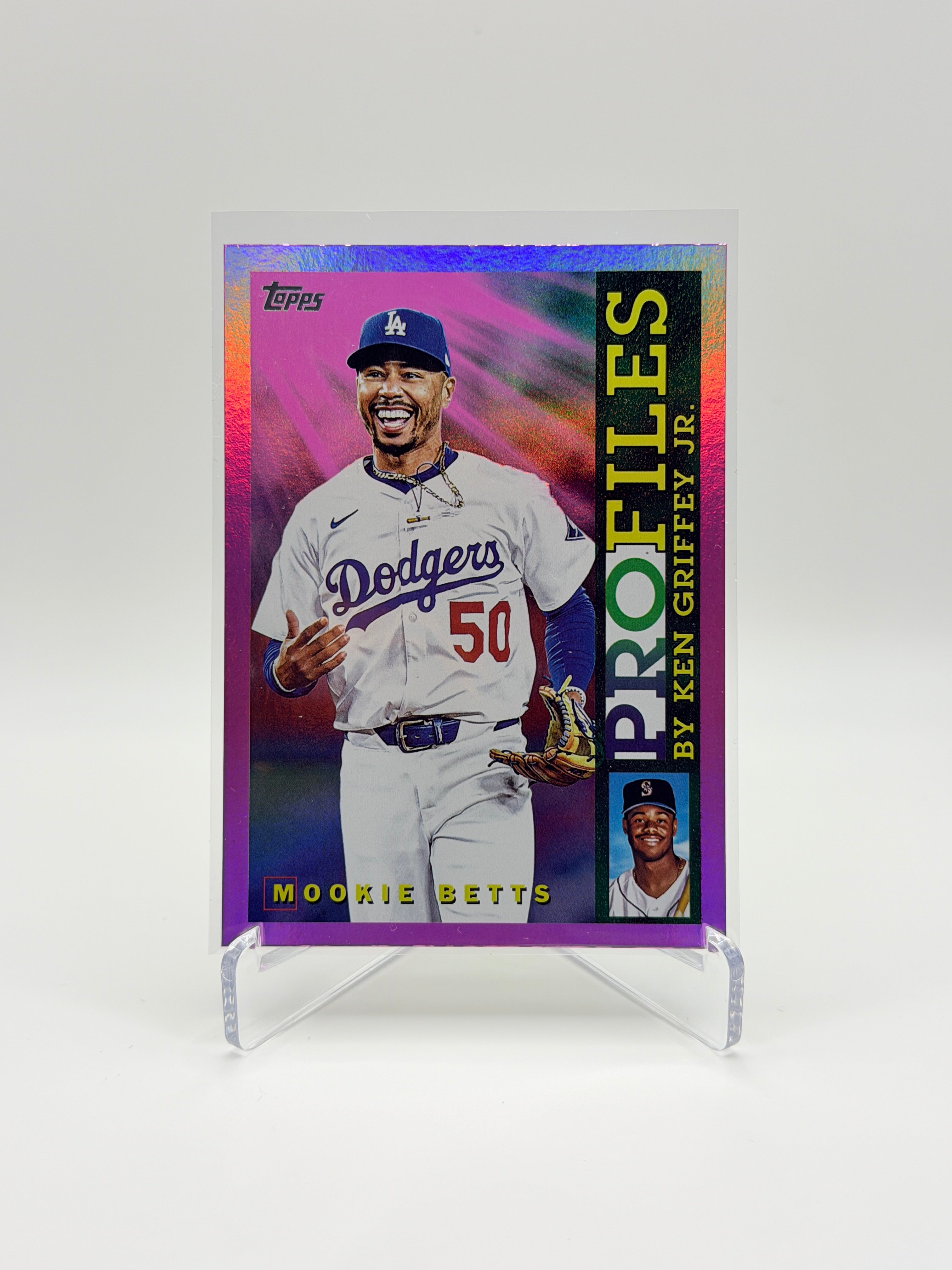 Mookie Betts Pink Foil ProFiles #TP-8 Topps Series 1 2026