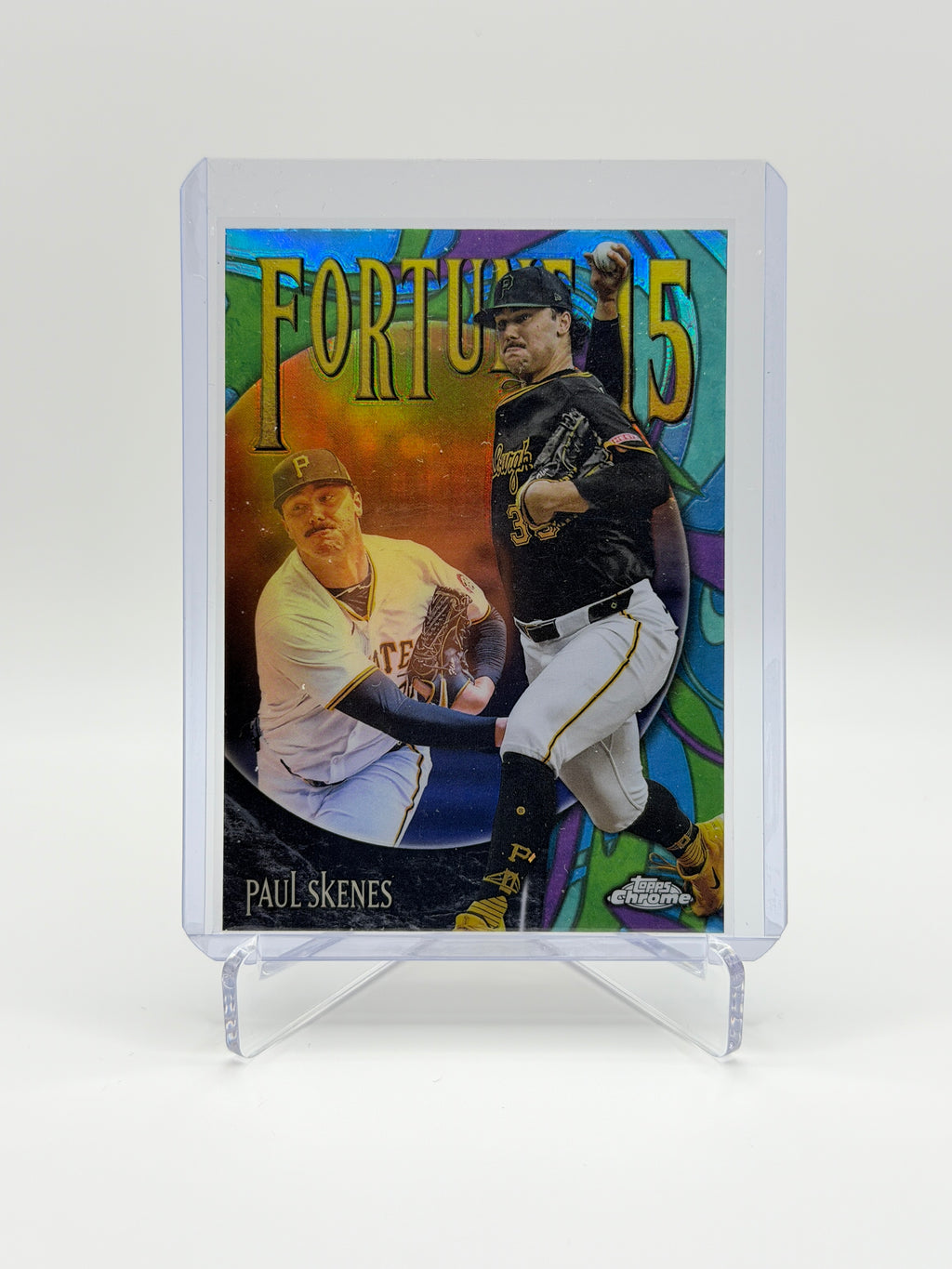Paul Skenes Fortune 15 #F15-8 Topps Chrome 2025