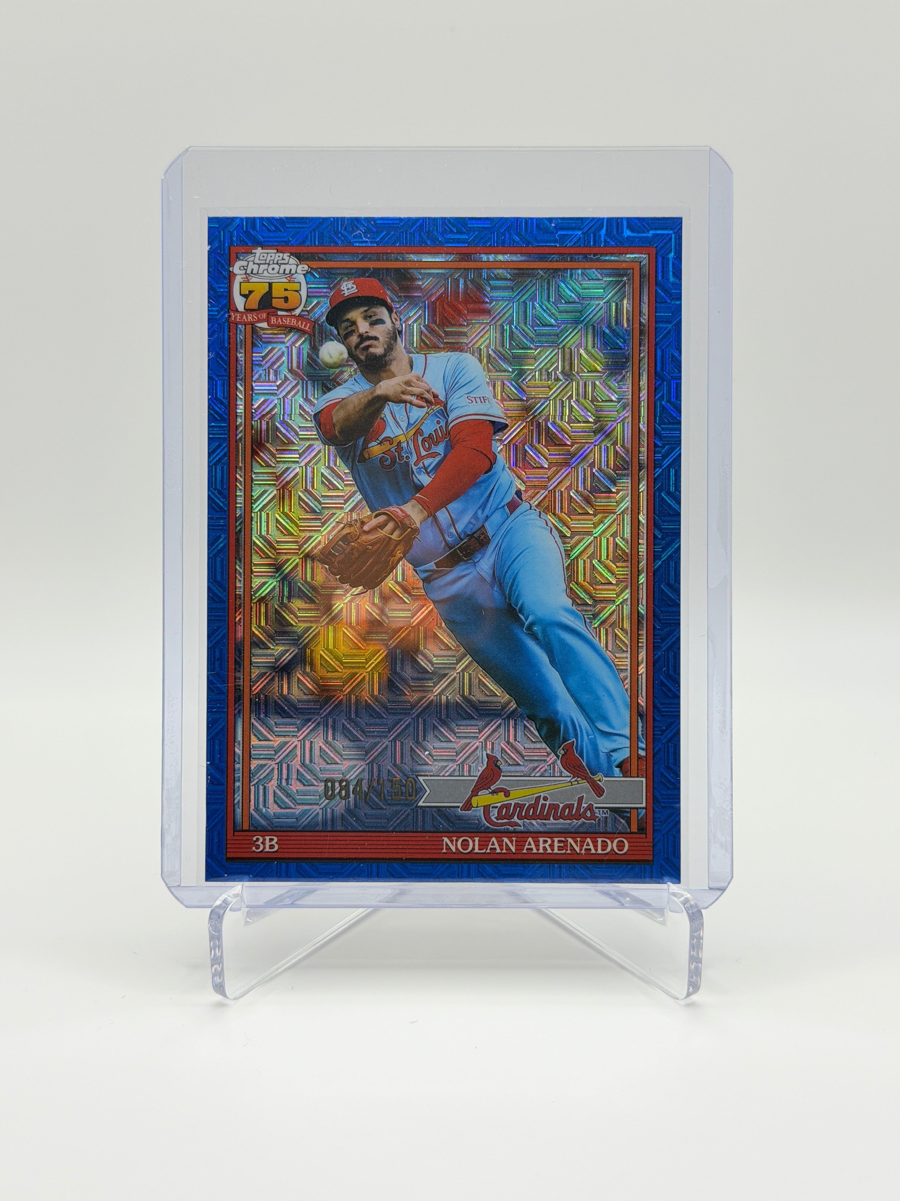 Nolan Arenado Blue Mojo /150 #91C-46 Topps Chrome 75th anniversary 2026