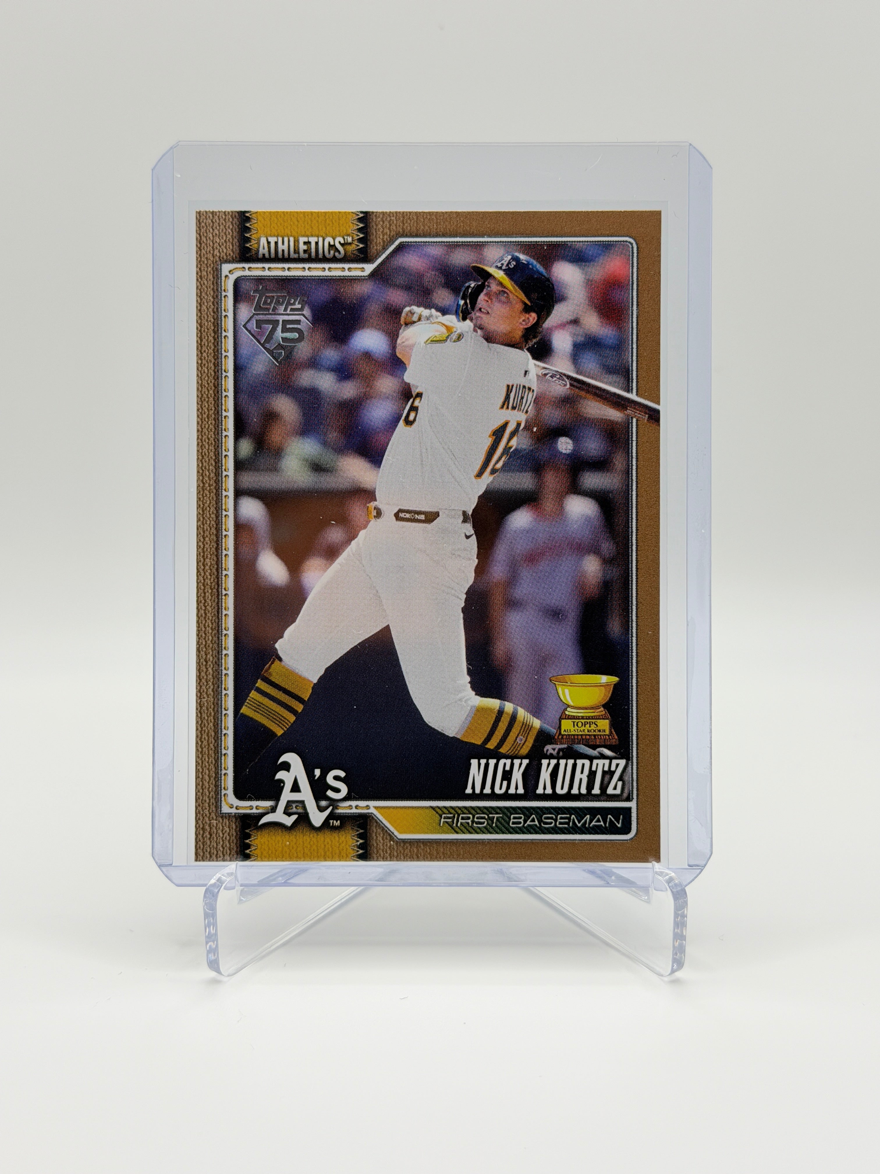 Nick Kurtz Gold /2026 #97 Topps Series 1 75th anniversary 2026