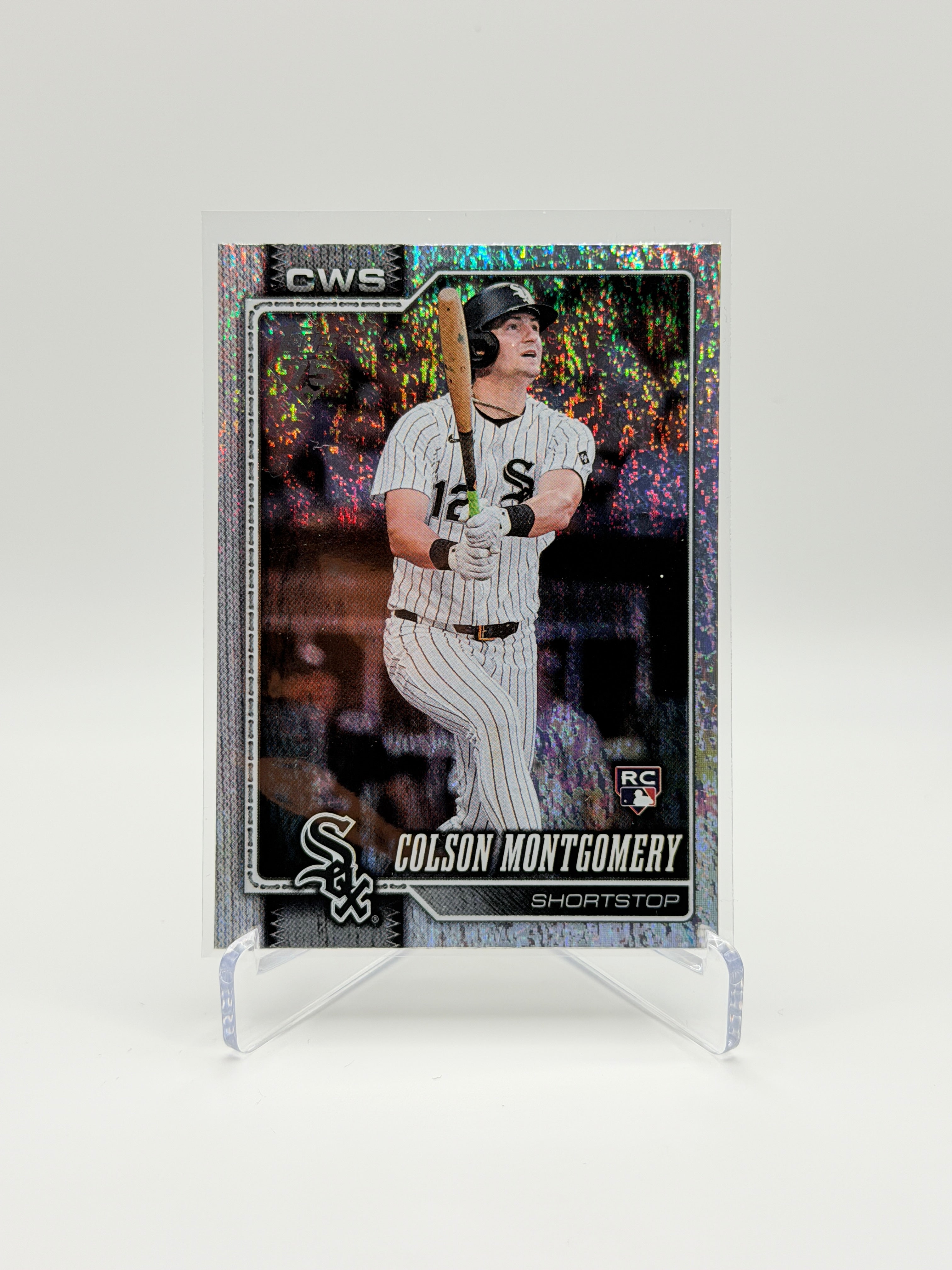 Colson Montgomery RC Silver Sand Glitter #157 Topps Series 1 75th anniversary 2026