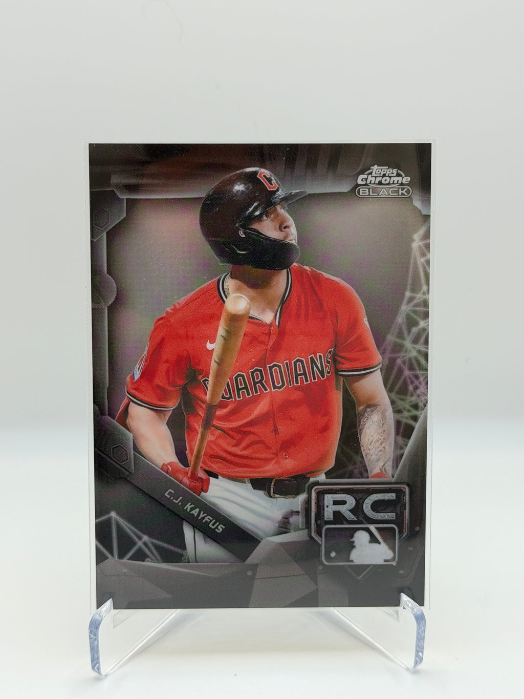 C.J Kayfus RC Variation #44 Topps Chrome Black 2026