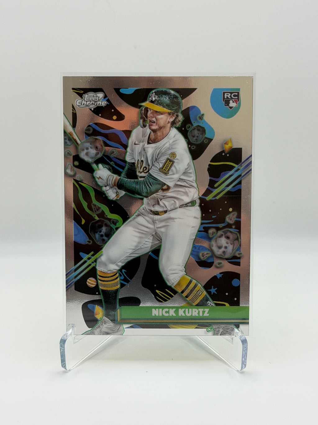 Nick Kurtz RC Base #183 Topps Chrome Cosmic 2025