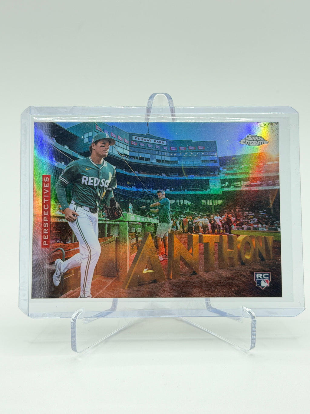 Roman Anthony RC Perspective Refractor P-2 Topps Chrome 2026